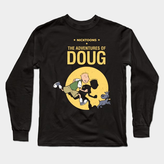 Doug Long Sleeve T-Shirt by RedBug01